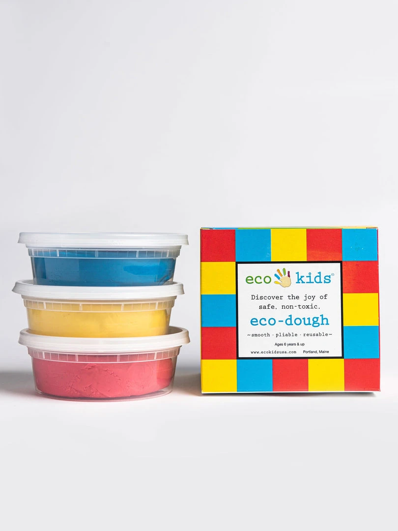 Eco-Kids Toys Eco-Dough 3 Pack 3 Eco-Kids Toys Eco-Dough 3 Pack