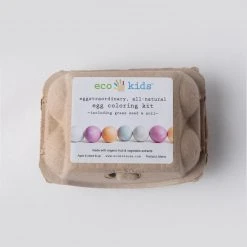 Colored Organics Sales Store 12 Eco-Kids Egg Coloring Kit Toys
