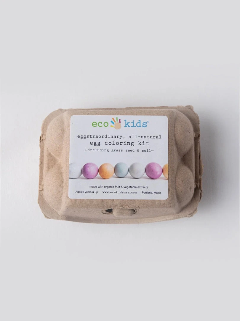 Eco-Kids Egg Coloring Kit Toys 4 Eco-Kids Egg Coloring Kit Toys