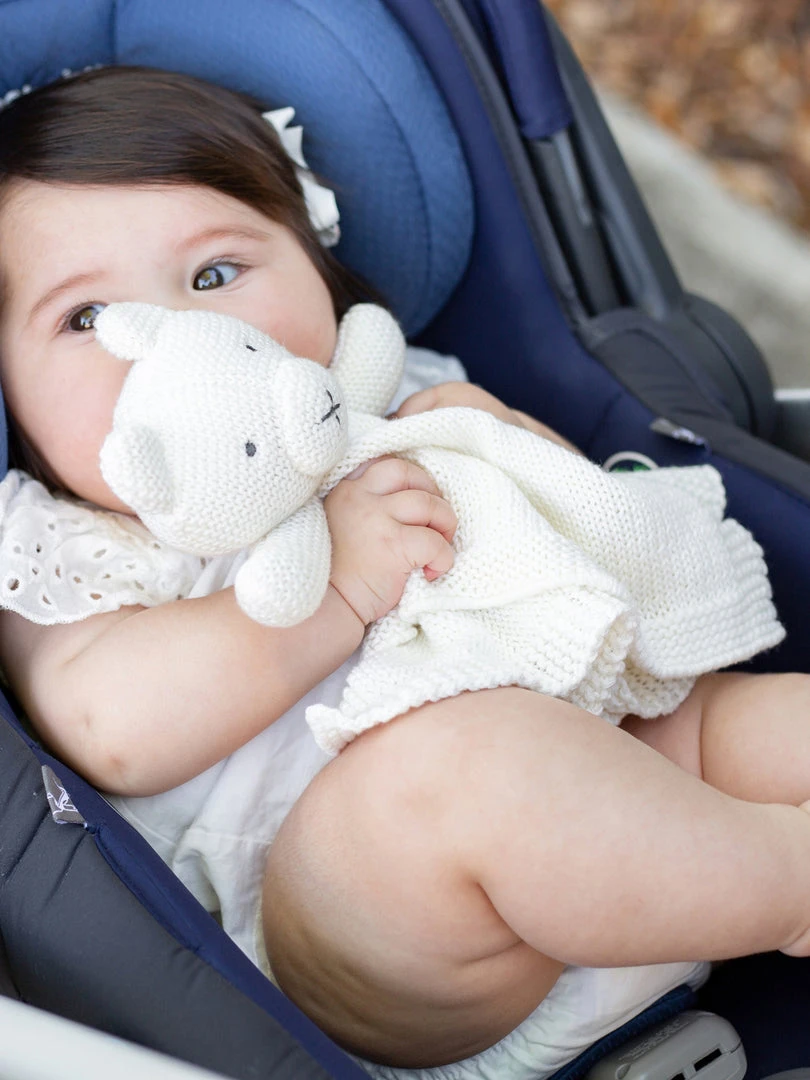 Zestt Organics Baby (0-24m) Organic Cotton Lovey Bear 4 Zestt Organics Baby (0-24m) Organic Cotton Lovey Bear