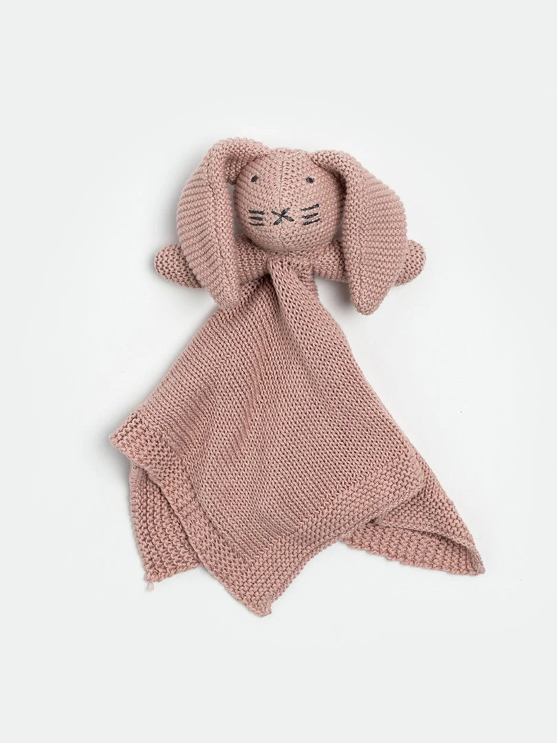Zestt Organics Organic Cotton Lovey Bunny 3 Zestt Organics Organic Cotton Lovey Bunny