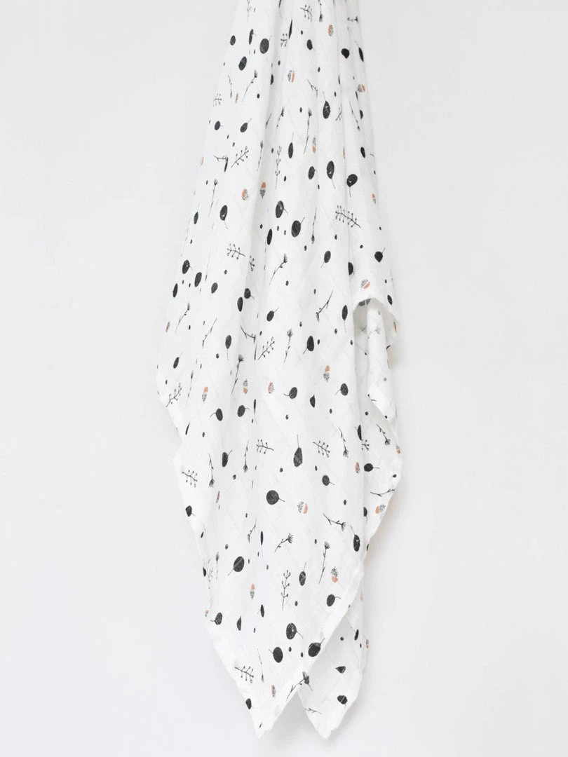 Wee Gallery Baby (0-24m) Muslin Swaddle Blanket 5 Wee Gallery Baby (0-24m) Muslin Swaddle Blanket