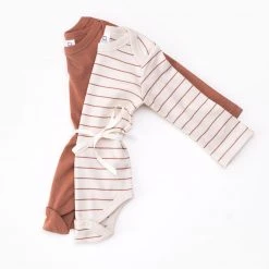 Colored Organics Baby (0-24m) 2-Pack Long Sleeve Bodysuits