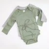 Colored Organics 2-Pack Organic Long Sleeve Bodysuits 1 Colored Organics 2-Pack Organic Long Sleeve Bodysuits