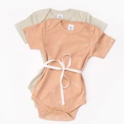 Colored Organics 2-Pack Short Sleeve Bodysuits 15 Colored Organics 2-Pack Short Sleeve Bodysuits