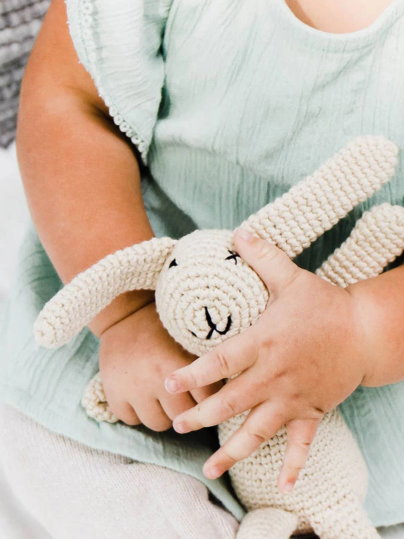 Pebble Baby (0-24m) Organic Bunny Rattle 4 Pebble Baby (0-24m) Organic Bunny Rattle