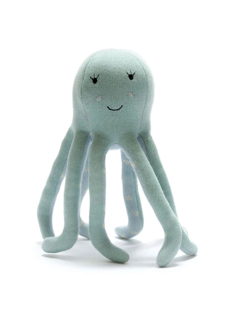 Best Years Ltd Organic Cotton Knitted Octopus Baby (0-24m) 3 Best Years Ltd Organic Cotton Knitted Octopus Baby (0-24m)