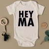 Urban Baby Co. Baby (0-24m) Hey Ma Short Sleeve Bodysuit 2 Urban Baby Co. Baby (0-24m) Hey Ma Short Sleeve Bodysuit
