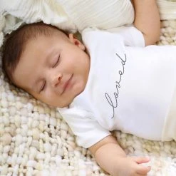 Little Nature Lover Loved Short Sleeve Bodysuit Baby (0-24m)