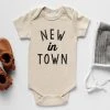 Glad Folk Baby (0-24m) New In Town Short Sleeve Bodysuit 1 Glad Folk Baby (0-24m) New In Town Short Sleeve Bodysuit