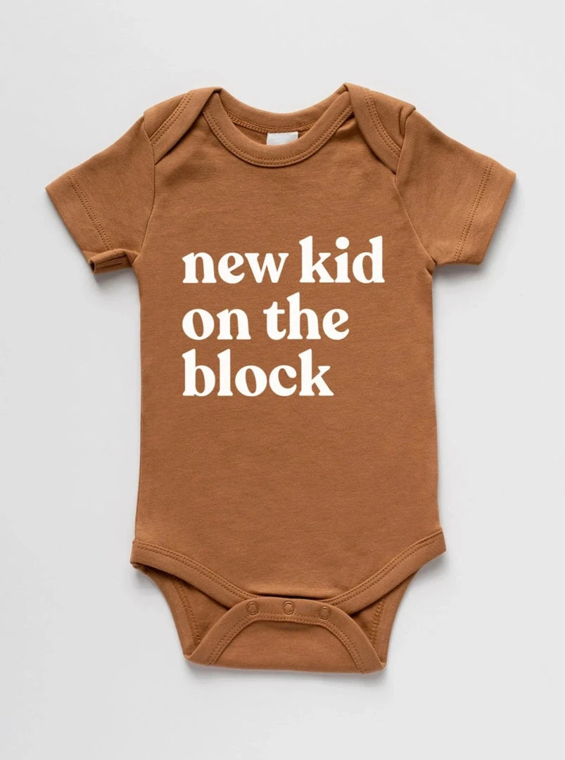 Glad Folk New Kid On The Block Short Sleeve Bodysuit 3 Glad Folk New Kid On The Block Short Sleeve Bodysuit