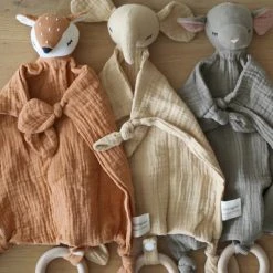 Cheengoo Baby (0-24m) Organic Snuggle Lovie Blanket - Elephant