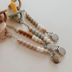 Pretty Please Teethers Petite Pacifier Clip Baby (0-24m)