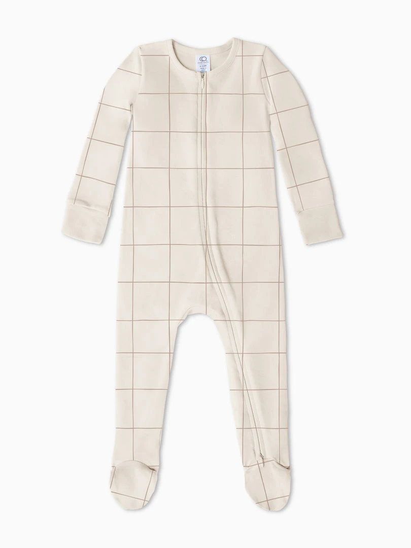 Colored Organics Baby (0-24m) Peyton Zipper Sleeper 7 Colored Organics Baby (0-24m) Peyton Zipper Sleeper