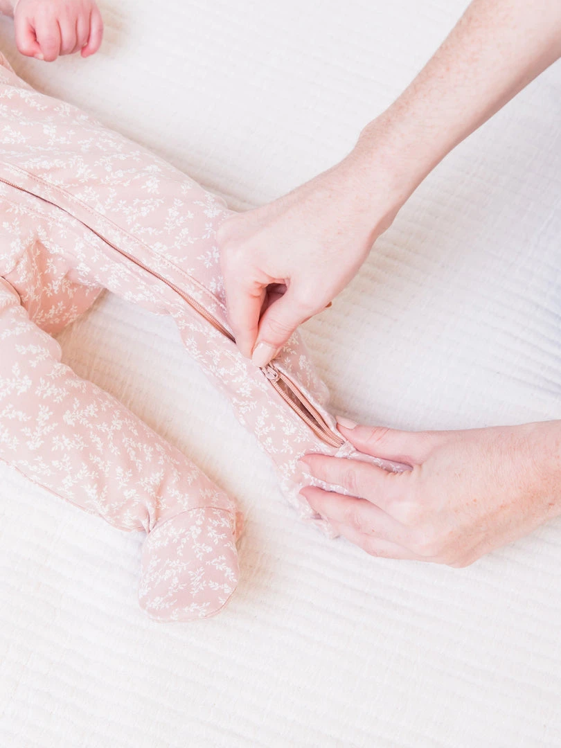 Colored Organics Baby (0-24m) Peyton Zipper Sleeper 10 Colored Organics Baby (0-24m) Peyton Zipper Sleeper