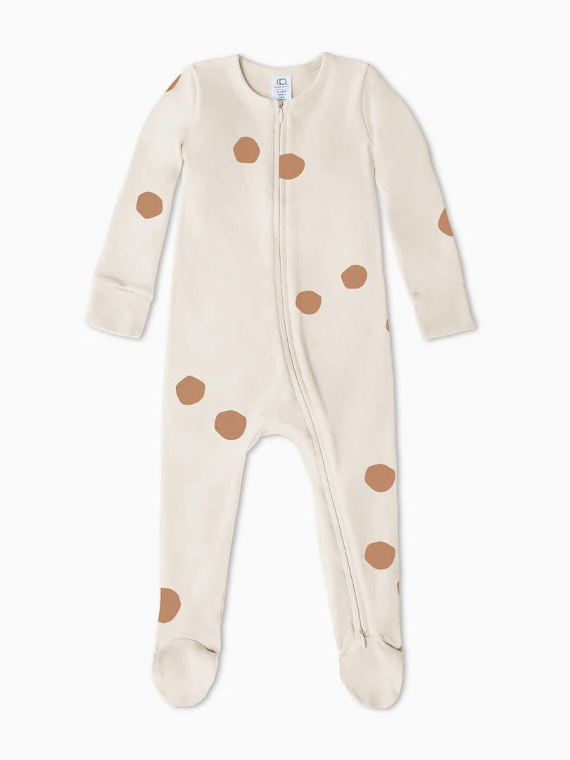 Colored Organics Baby (0-24m) Peyton Zipper Sleeper 9 Colored Organics Baby (0-24m) Peyton Zipper Sleeper
