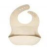 The Dearest Grey Silicone Bib Baby (0-24m)