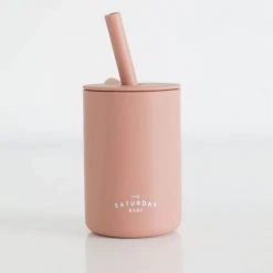 The Saturday Baby Silicone Straw Cup