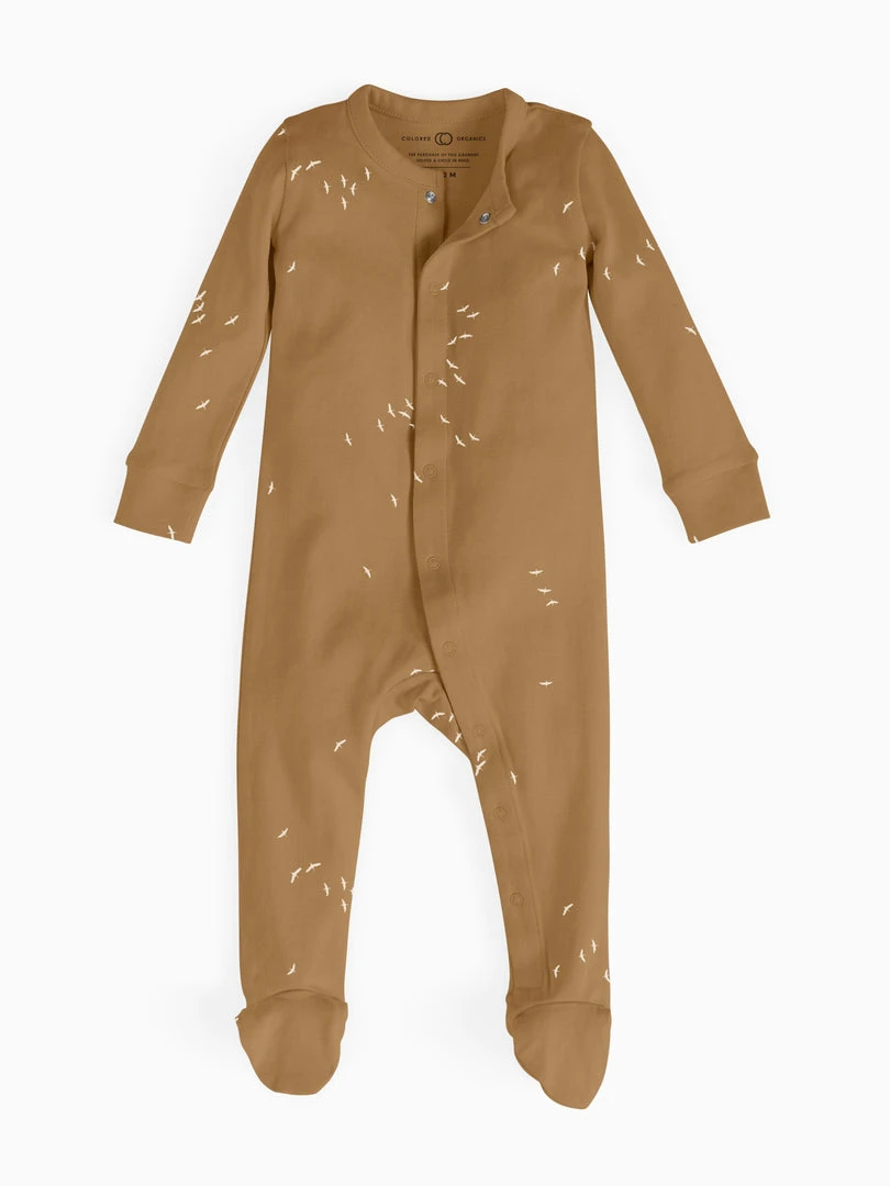 Colored Organics Baby (0-24m) Footed Sleeper 23 Colored Organics Baby (0-24m) Footed Sleeper