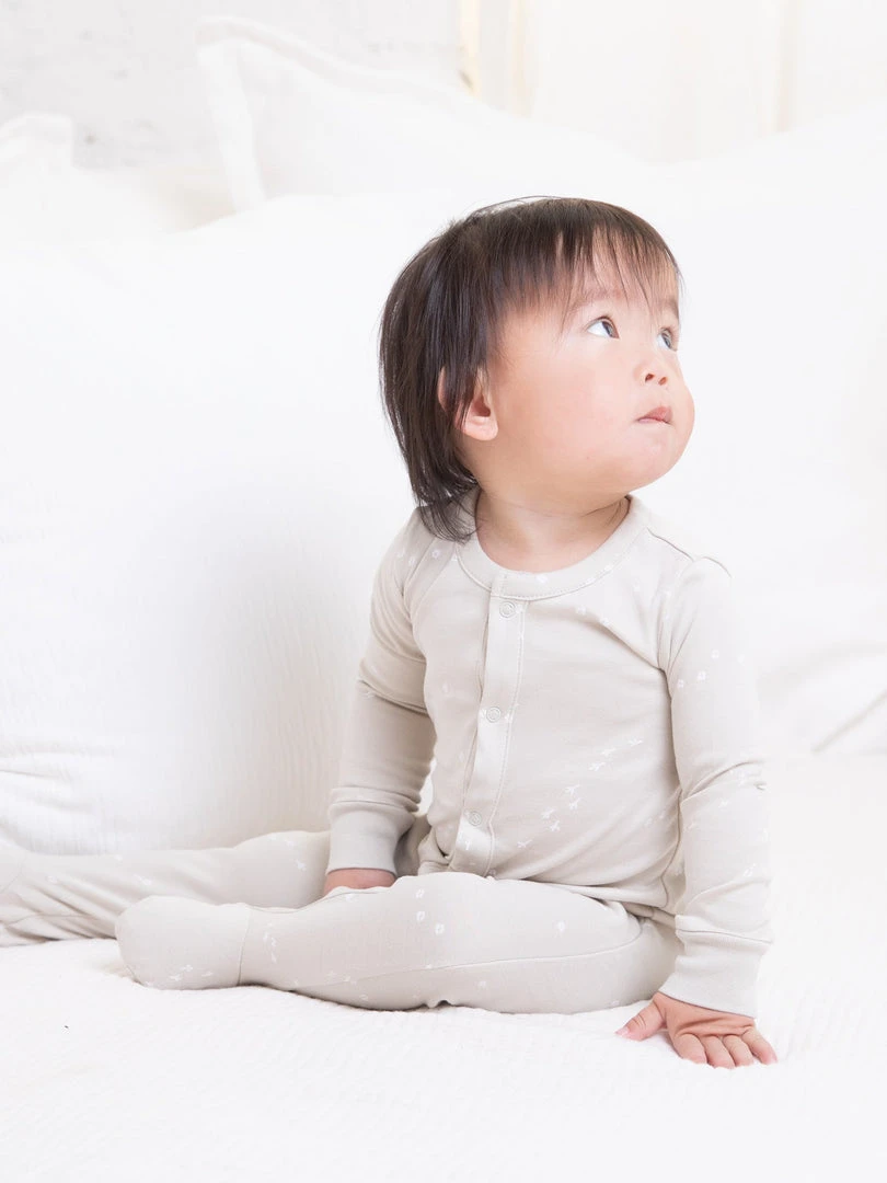 Colored Organics Baby (0-24m) Footed Sleeper 6 Colored Organics Baby (0-24m) Footed Sleeper