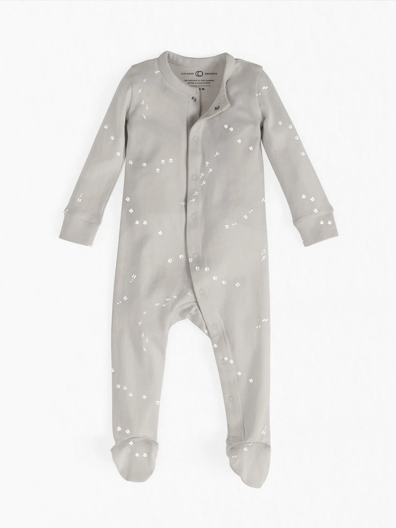 Colored Organics Baby (0-24m) Footed Sleeper 5 Colored Organics Baby (0-24m) Footed Sleeper