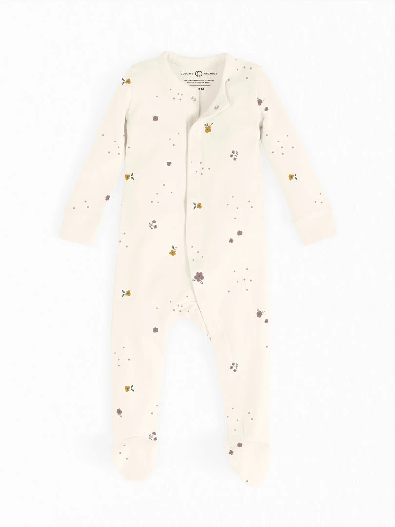 Colored Organics Baby (0-24m) Footed Sleeper 24 Colored Organics Baby (0-24m) Footed Sleeper