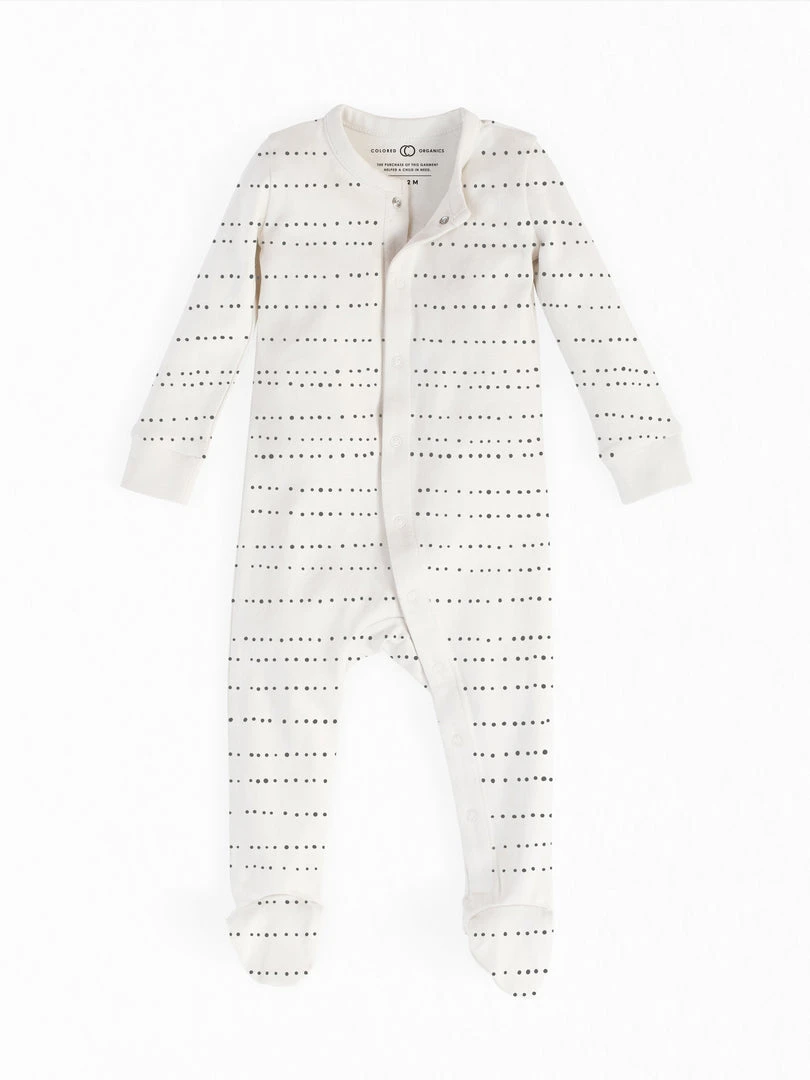 Colored Organics Baby (0-24m) Footed Sleeper 21 Colored Organics Baby (0-24m) Footed Sleeper