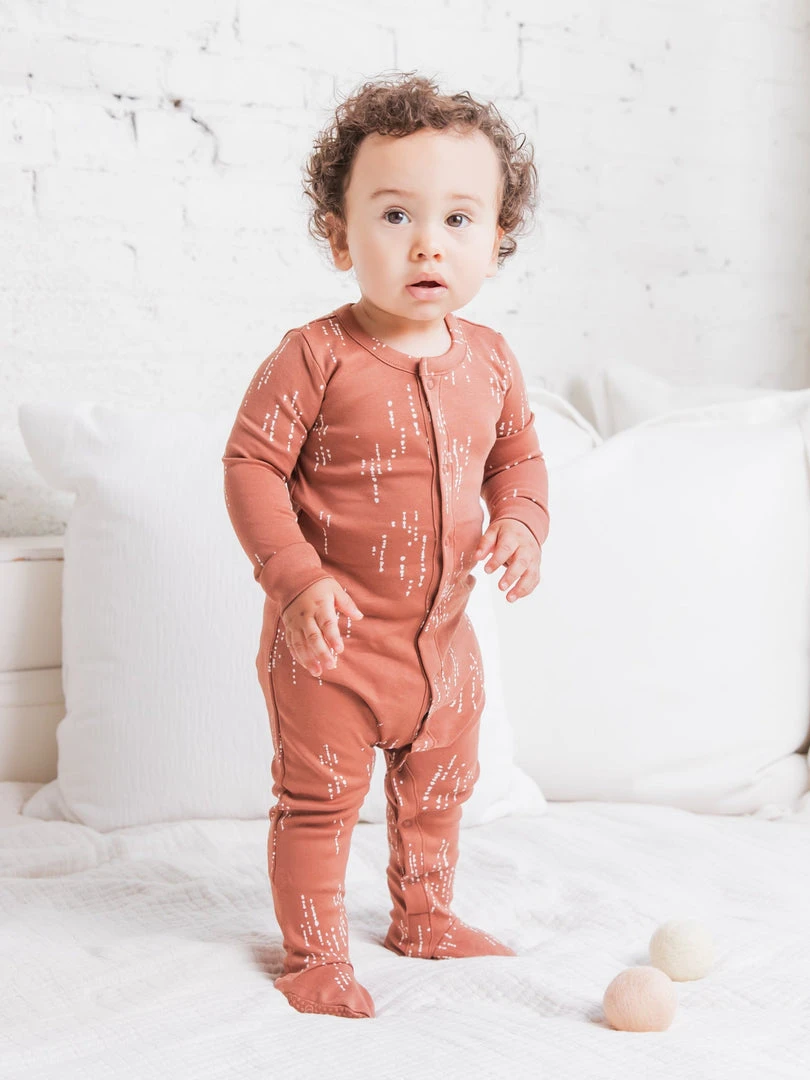 Colored Organics Baby (0-24m) Footed Sleeper 11 Colored Organics Baby (0-24m) Footed Sleeper