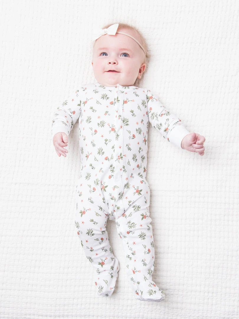 Colored Organics Baby (0-24m) Footed Sleeper 7 Colored Organics Baby (0-24m) Footed Sleeper