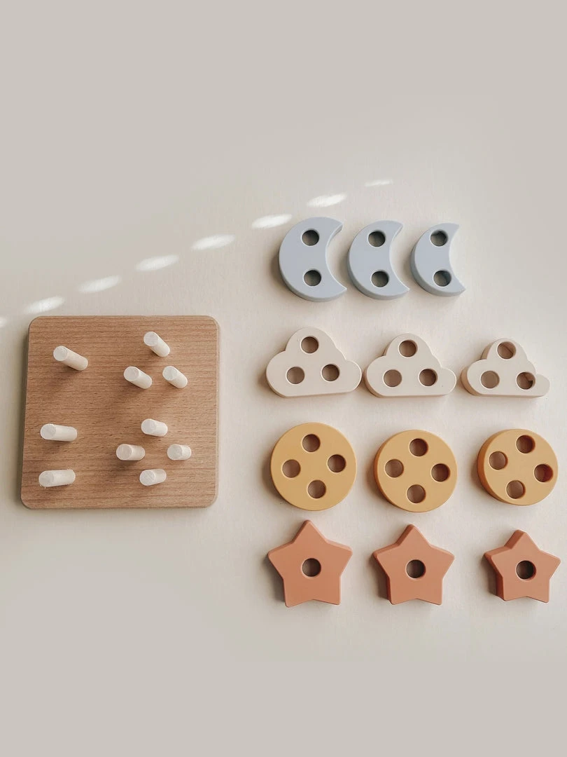 Pretty Please Teethers Stacking Puzzle 4 Pretty Please Teethers Stacking Puzzle