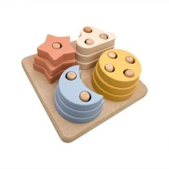 Pretty Please Teethers Stacking Puzzle