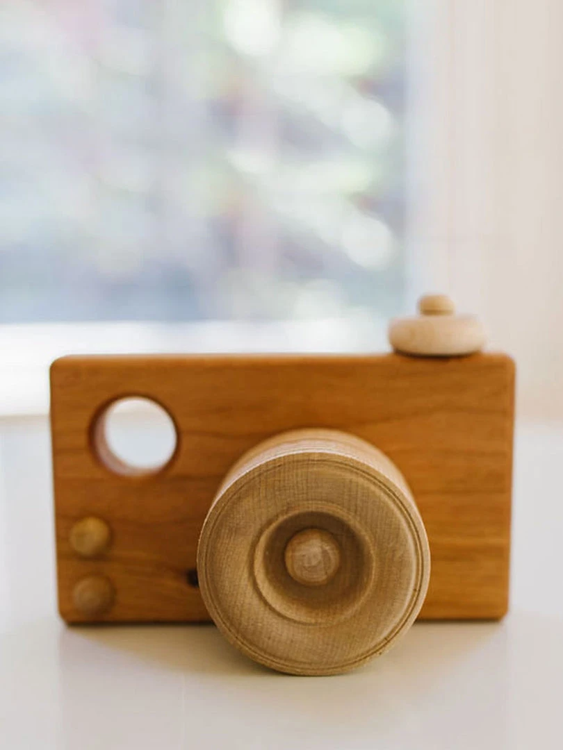 Bannor Toys Baby (0-24m) Wooden Toy Camera 3 Bannor Toys Baby (0-24m) Wooden Toy Camera