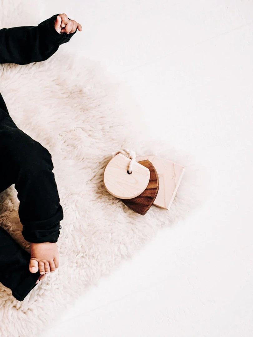 Clover And Birch Wooden Clacker Keys 3 Clover And Birch Wooden Clacker Keys