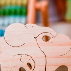 Colored Organics Sales Store 40 Kaspi Land Baby (0-24m) Elephants Puzzle