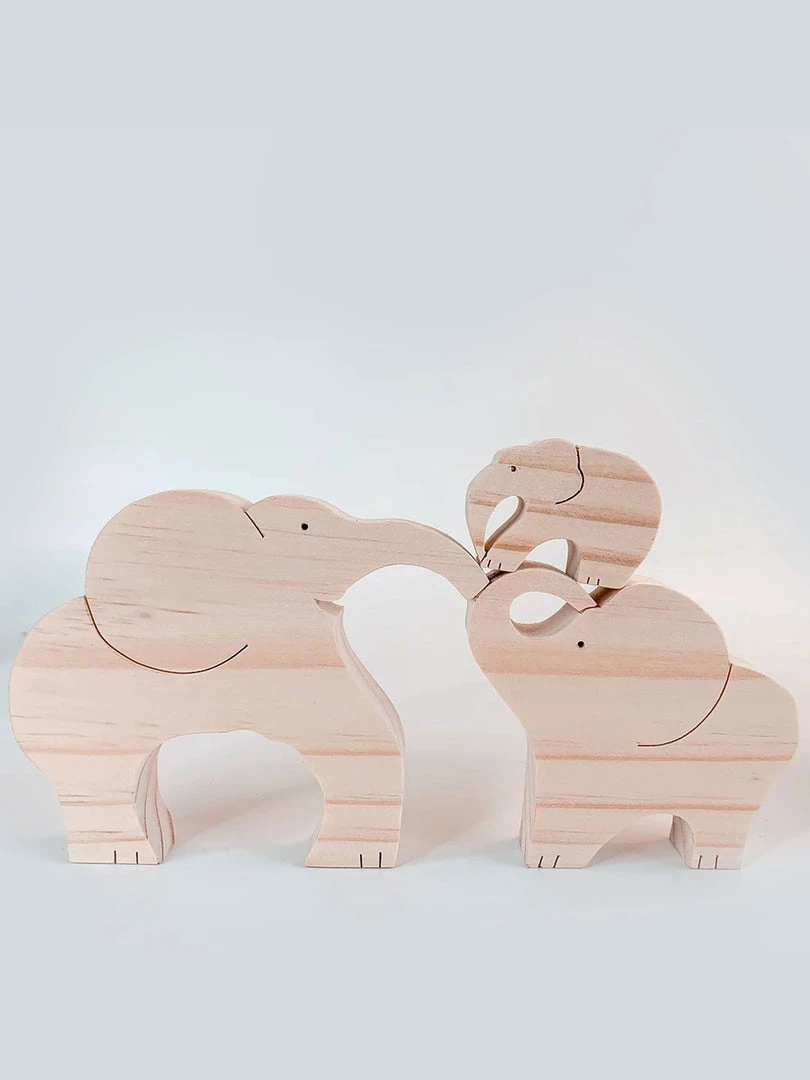 Kaspi Land Baby (0-24m) Elephants Puzzle 3 Kaspi Land Baby (0-24m) Elephants Puzzle