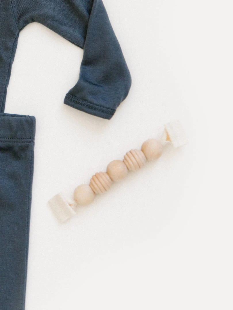 Clover And Birch Baby (0-24m) Wooden Grasping Beads 3 Clover And Birch Baby (0-24m) Wooden Grasping Beads