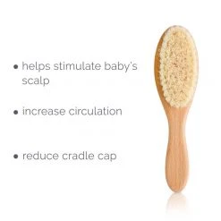 Natemia Wooden Hair Brush Set Baby (0-24m) 11 Natemia Wooden Hair Brush Set Baby (0-24m)