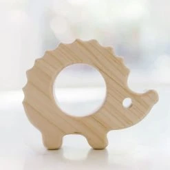 Bannor Toys Baby (0-24m) Wooden Hedgehog Grasping Toy