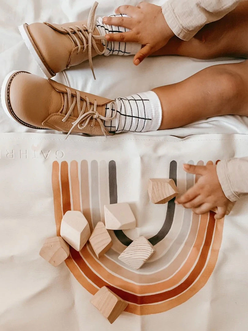 Rock Blocks Wooden Stacking Rocks Baby (0-24m) 4 Rock Blocks Wooden Stacking Rocks Baby (0-24m)