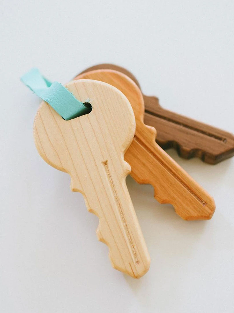 Bannor Toys Wooden Toy Keys 3 Bannor Toys Wooden Toy Keys