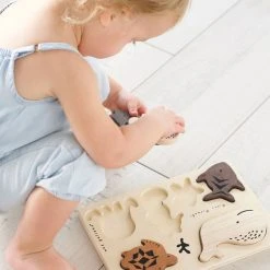 Wee Gallery Ocean Animals Wooden Tray Puzzle Baby (0-24m) 9 Wee Gallery Ocean Animals Wooden Tray Puzzle Baby (0-24m)