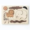 Wee Gallery Safari Animals Wooden Tray Puzzle Baby (0-24m) 2 Wee Gallery Safari Animals Wooden Tray Puzzle Baby (0-24m)