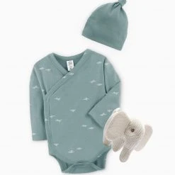 Colored Organics Kimono Bodysuit Bundle Baby (0-24m)