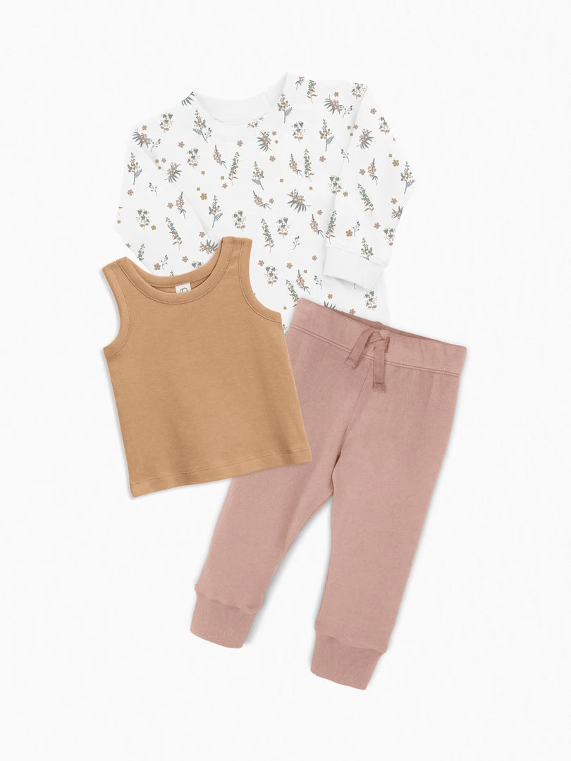 Colored Organics Lovable Layers 3 Piece Set 4 Colored Organics Lovable Layers 3 Piece Set