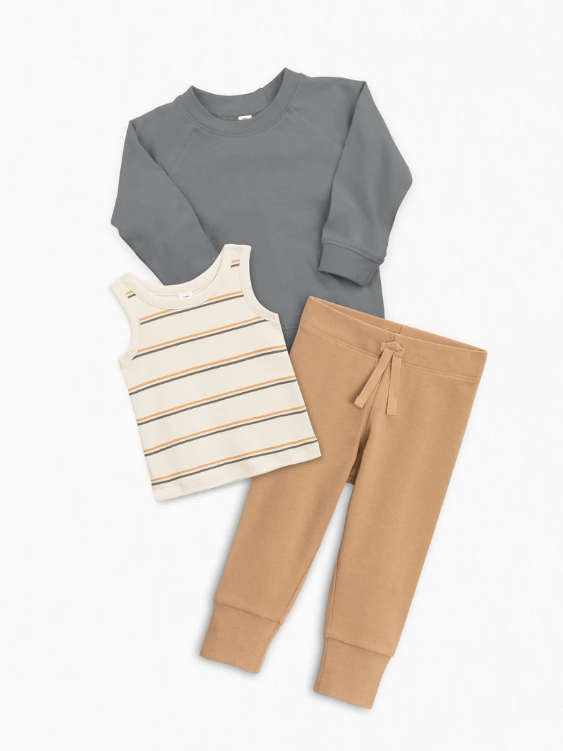 Colored Organics Lovable Layers 3 Piece Set 6 Colored Organics Lovable Layers 3 Piece Set