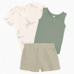 Colored Organics Baby (0-24m) Baby Summer Sets