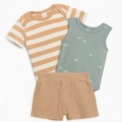Colored Organics Baby (0-24m) Baby Summer Sets